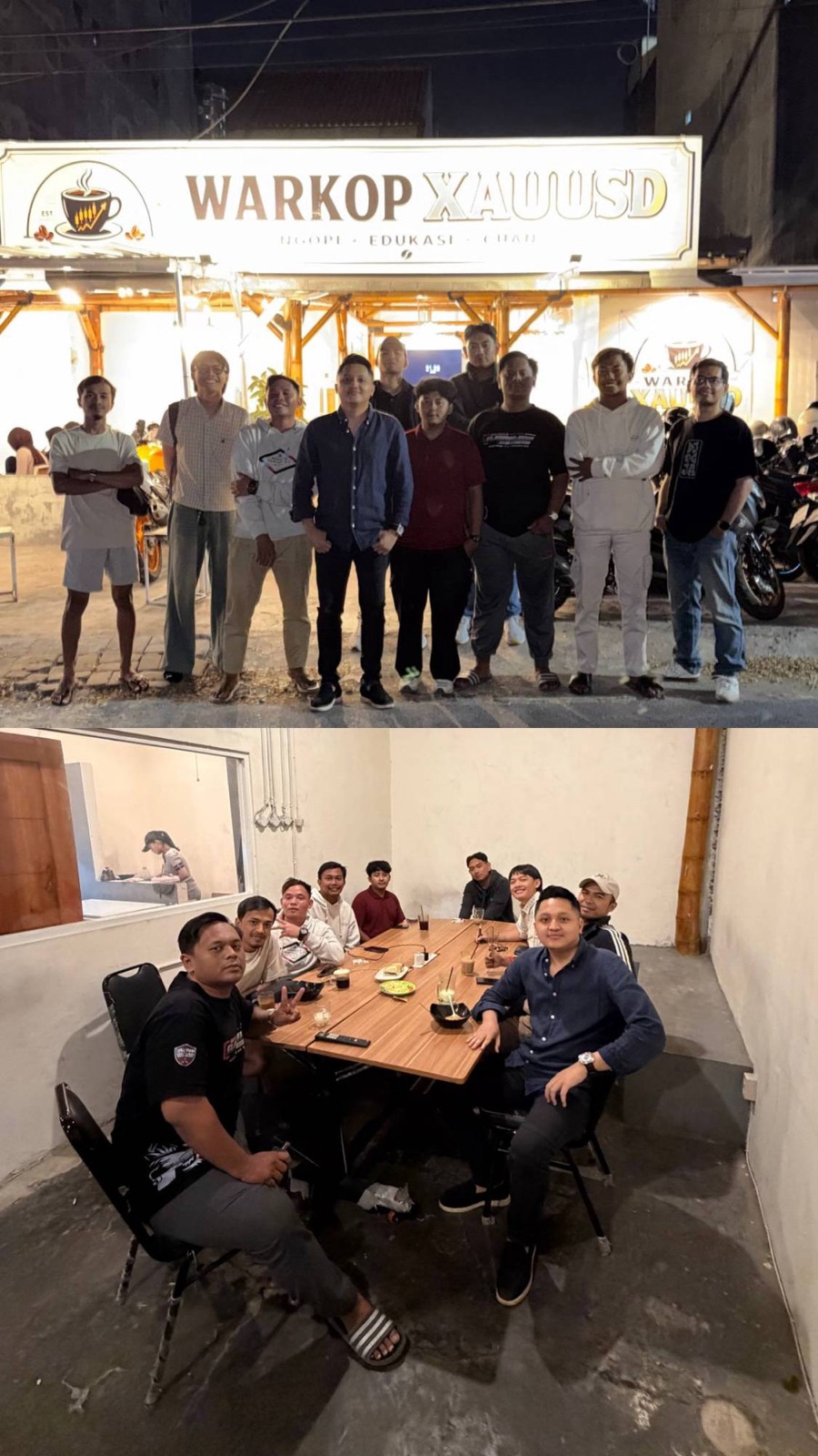 Kopdar anggota SobatFX bersama Firman di Warkop XAUUSD